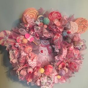 Candy Land wreath